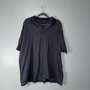 Palm Beach Golf Striped Polo | Men’s XXL | 100% Cotton ⛳️ Soft & Classic